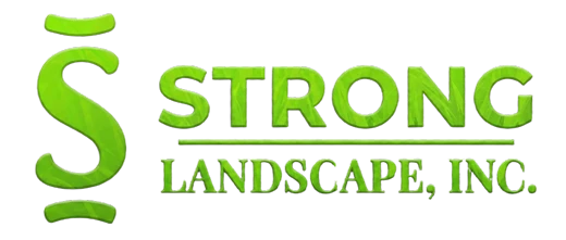 Client-supplied Strong Landscape family-crest logo and wordmark